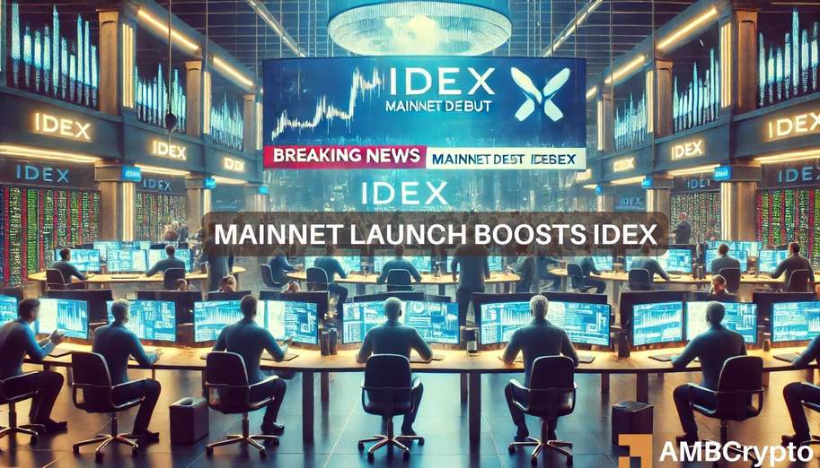 IDEX crypto pumps 25% a week ahead of mainnet DEX debut – What’s next?