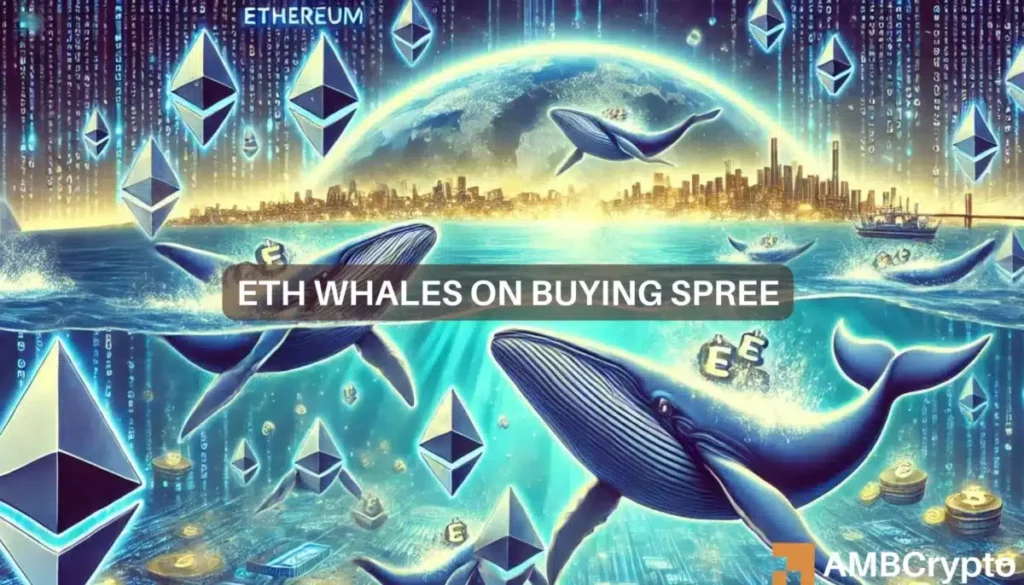 Ethereum whales buy ETH worth 0 mln – Preparing for a rally?