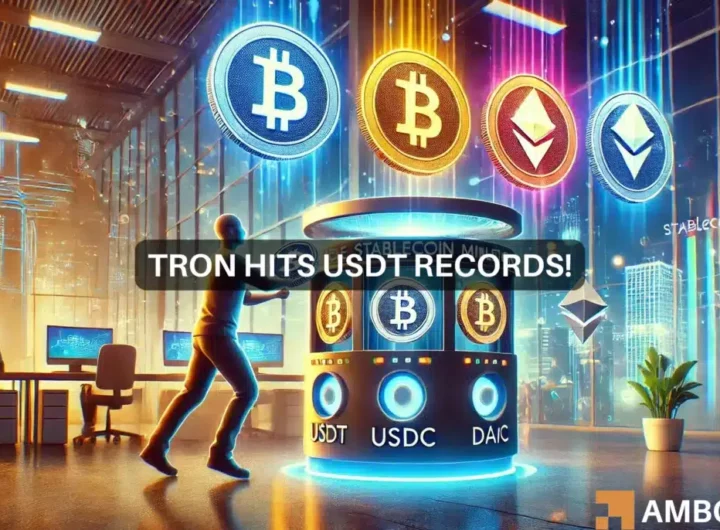 How Tron dominated USDT volumes despite TRX’s slow moves