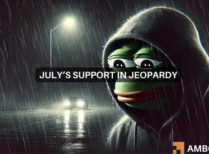 PEPE price prediction: Another 20% drop likely in August?