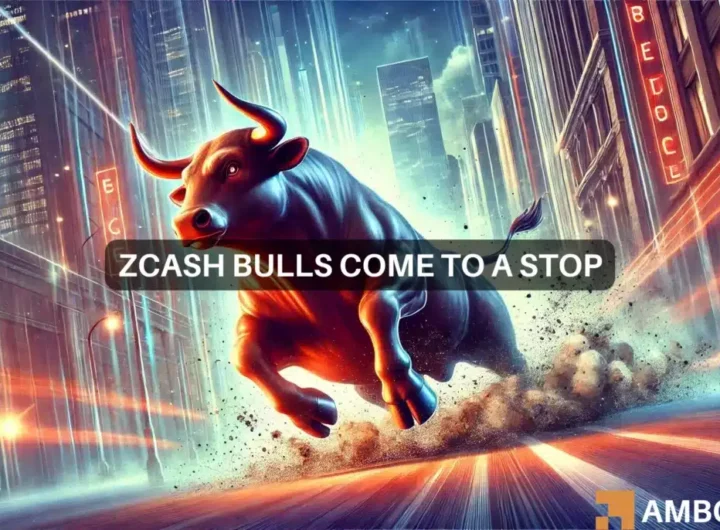 Zcash price prediction: As bulls slow down, will ZEC fall below ?