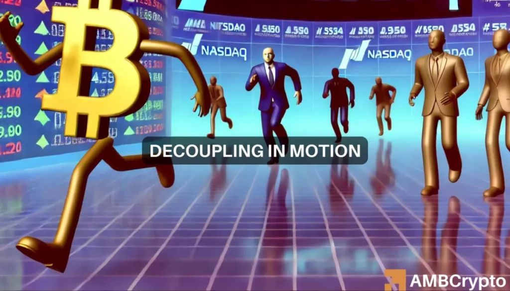 If Bitcoin is decoupling from NASDAQ, what does that mean for you?