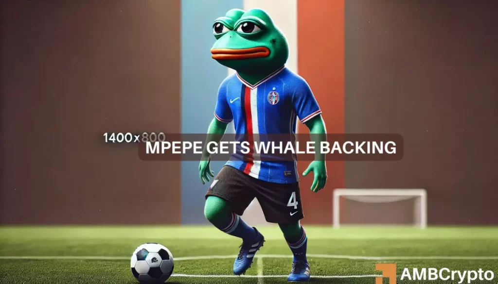 MPEPE: As whales back the memecoin amidst rising hype, what’s next?