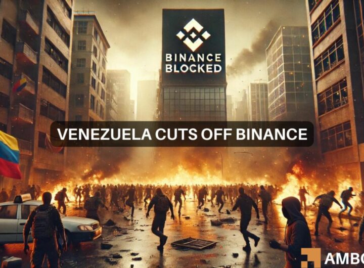 No access to Binance: Venezuela tightens grip on crypto amidst riots