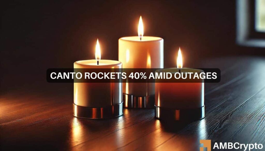 CANTO up 40% despite outages – What’s fueling the surge and will it last?