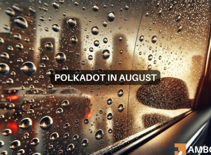 Polkadot’s falling wedge: What August has in store for DOT traders