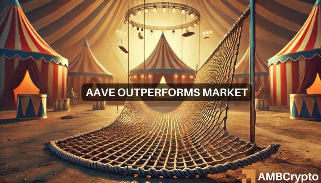 Aave’s DeFi success cushions AAVE prices amid market crash – More gains likely?