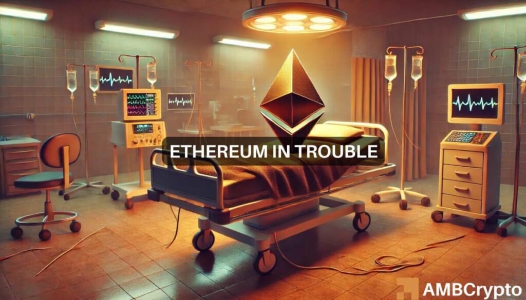 Analyst sounds alarm – ‘Ethereum is dying’ and here’s maybe why