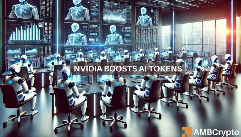 AI tokens are up today – How NVIDIA sparked a surge