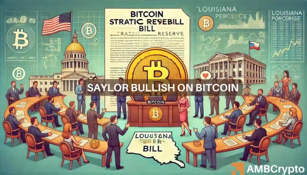 Michael Saylor equates Lummis’ BTC bill to ‘Louisiana Purchase’ – Why?