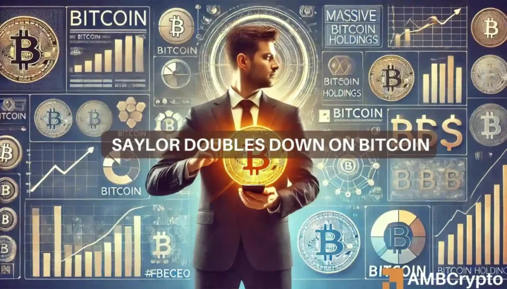 Michael Saylor’s B Bitcoin stash: ‘I continue to acquire more’