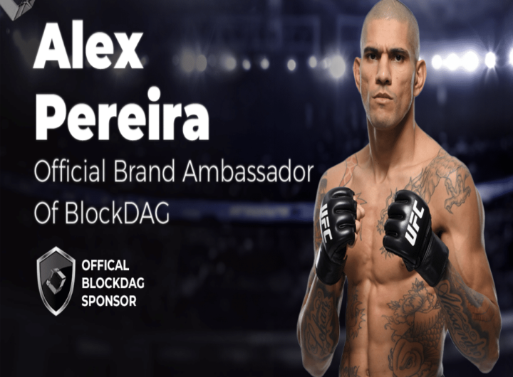 BlockDAG’s partnership with UFC sensation Alex Pereira secures 100k backers!