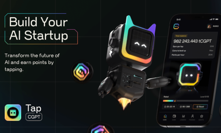 TapCGPT: The Ultimate AI Entrepreneur Telegram Game with Over  Million in Rewards!