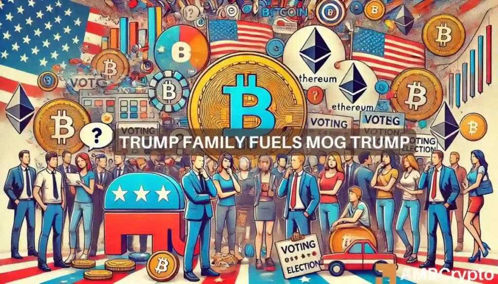 ‘Crypto president!’ – MOG TRUMP crypto soars 50% in 24 hours