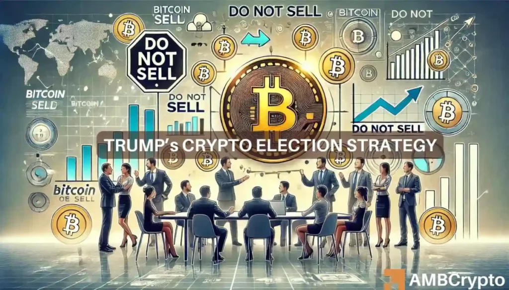 Trump’s Bitcoin advice: Keep U.S. BTC holdings, don’t sell!