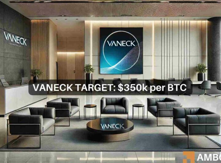 VanEck CEO: ‘Bitcoin will be half of gold market cap,’ can hit 0K