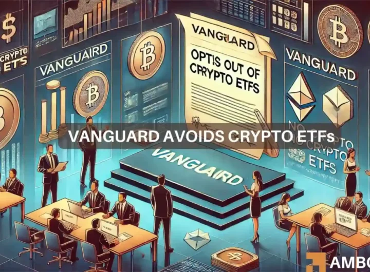 As Vanguard opts out of crypto ETFs, outflows persist