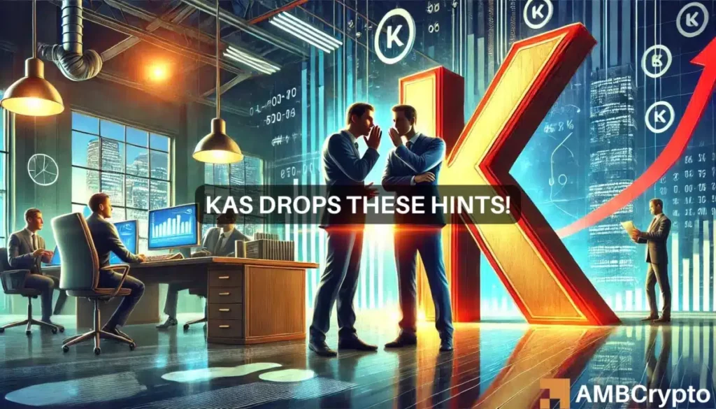 Kaspa drops after rally to alt=