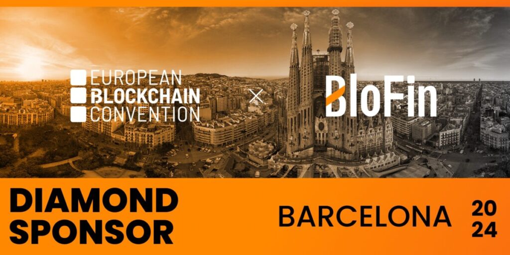 BloFin announced as Diamond Sponsor for European Blockchain Convention 2024 in Barcelona