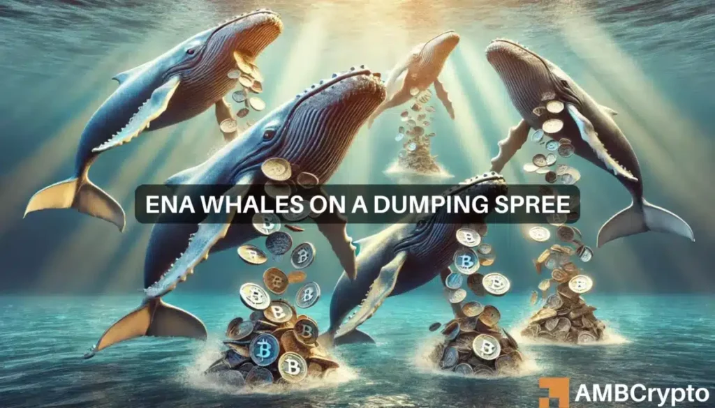 Ethena whales offload 22 mln ENA at  mln loss: Crash incoming?