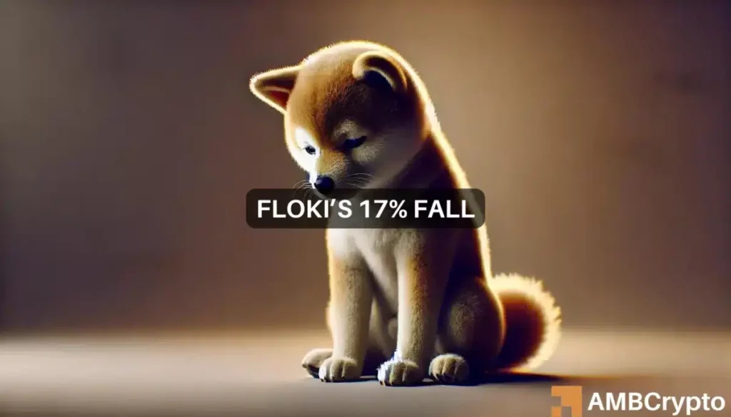 FLOKI slumps 17% as team wallet dumps M: What happens now?