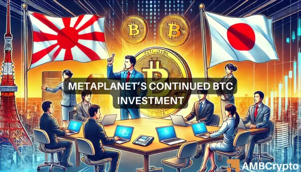 Unpacking what’s next for Bitcoin as Metaplanet stocks up on 57.1 BTC