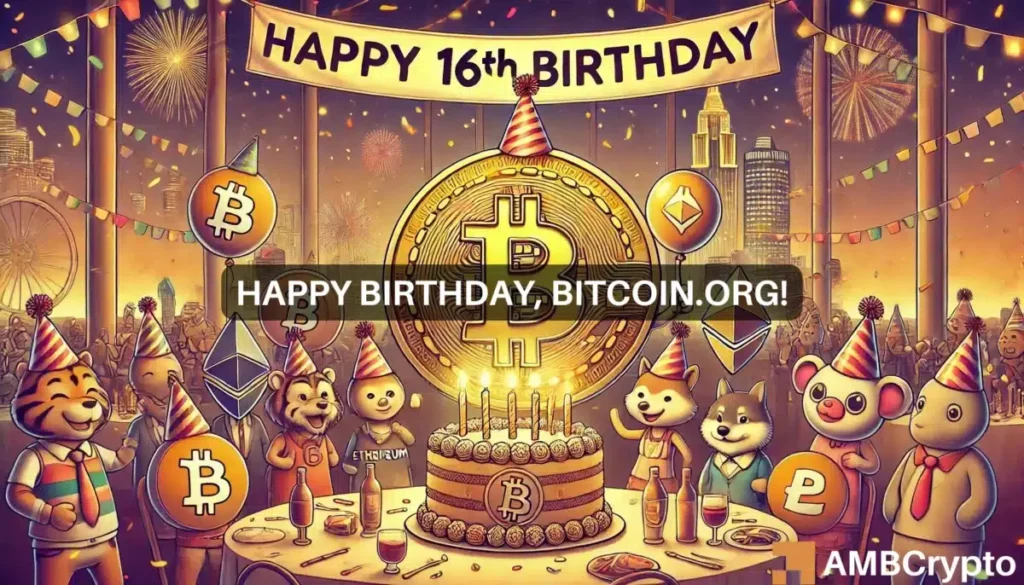 Charting Satoshi Nakamoto’s legacy as Bitcoin.org celebrates 16 years