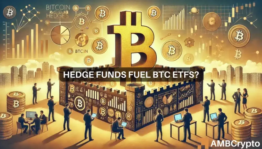 Bitcoin ETFs surge 27% – How U.S. hedge funds are helping BTC’s rise