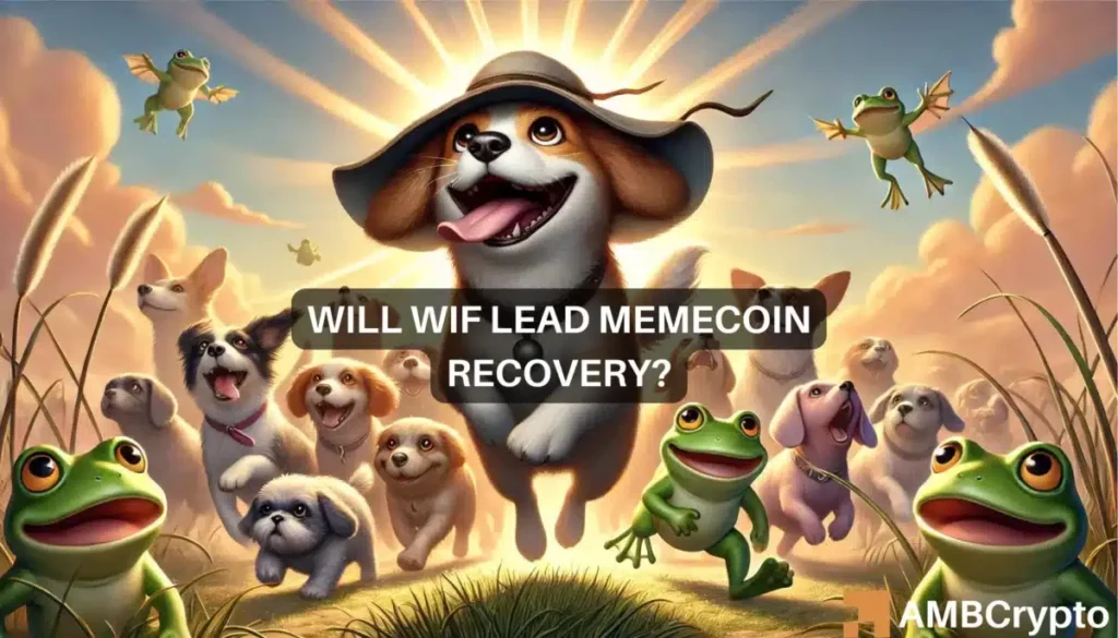 dogwifhat soars 18.7% in 24 hours: Is WIF leading the memecoin recovery?