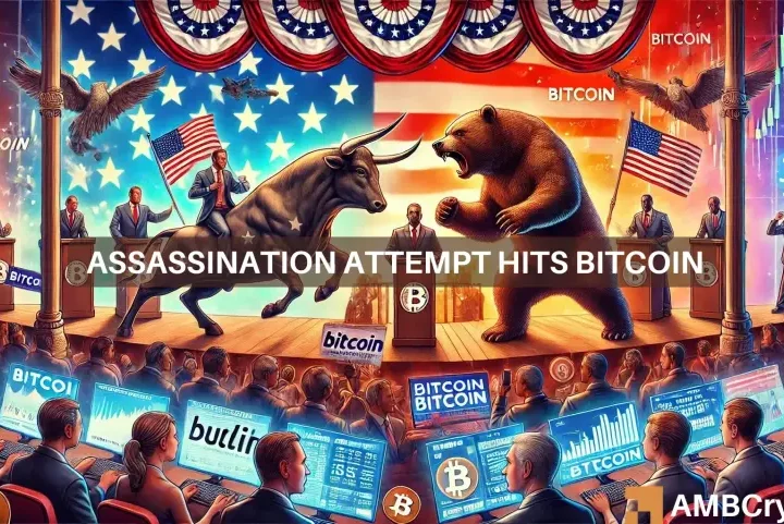 Bitcoin: How Trump’s close call in Florida influenced BTC