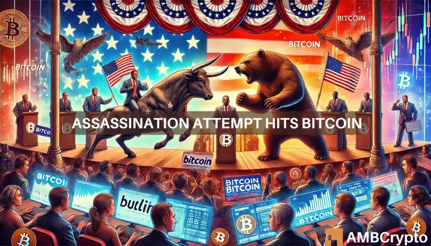 Bitcoin: How Trump’s close call in Florida influenced BTC