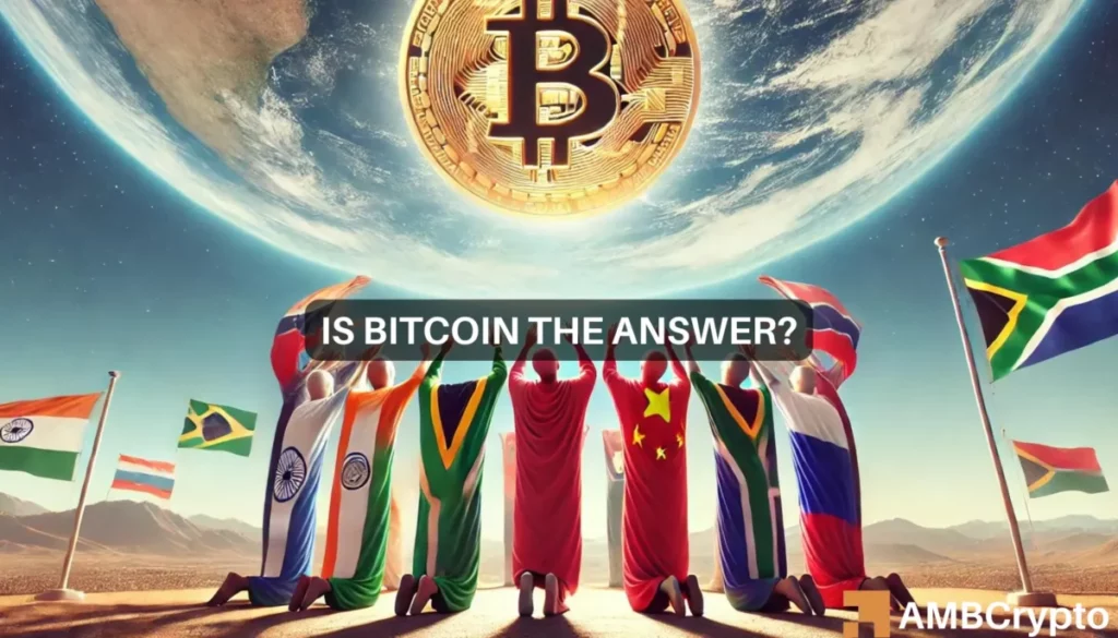 Could Bitcoin be the answer to BRICS countries’ de-dollarization efforts?