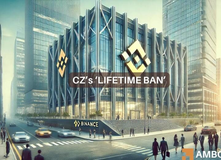 Binance’s CZ ‘banned for life’ from operating the exchange