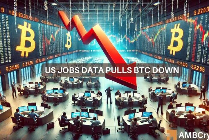 Why is Bitcoin down today? All you need to know about U.S Jobs report and more…