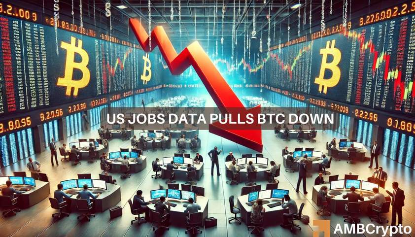 Why is Bitcoin down today? All you need to know about U.S Jobs report and more…