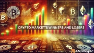 Crypto market’s weekly winners and losers – TAO, FTM, KAS, and ICP