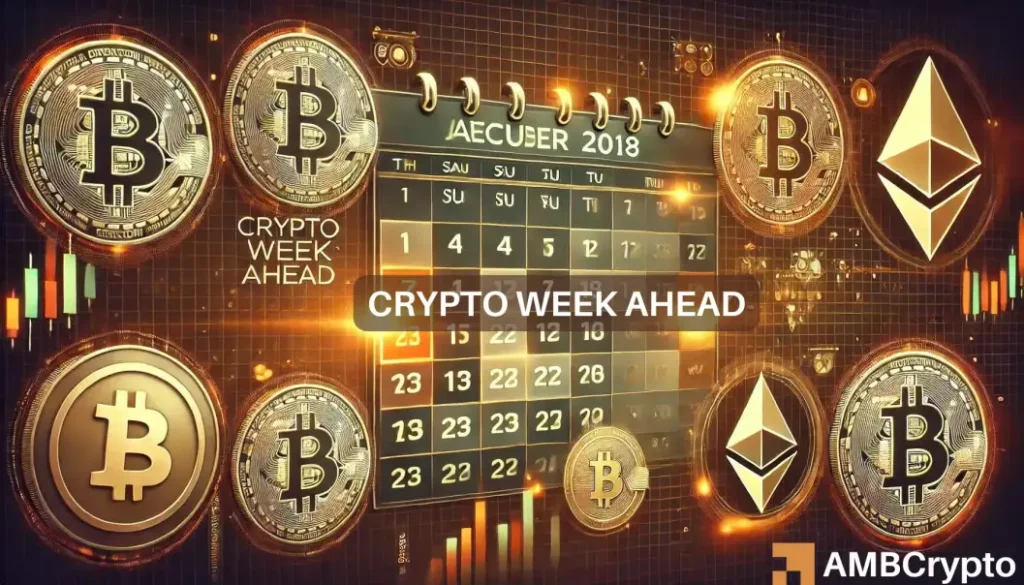 Crypto week ahead: BTC eyes K while AI tokens outperform memecoins