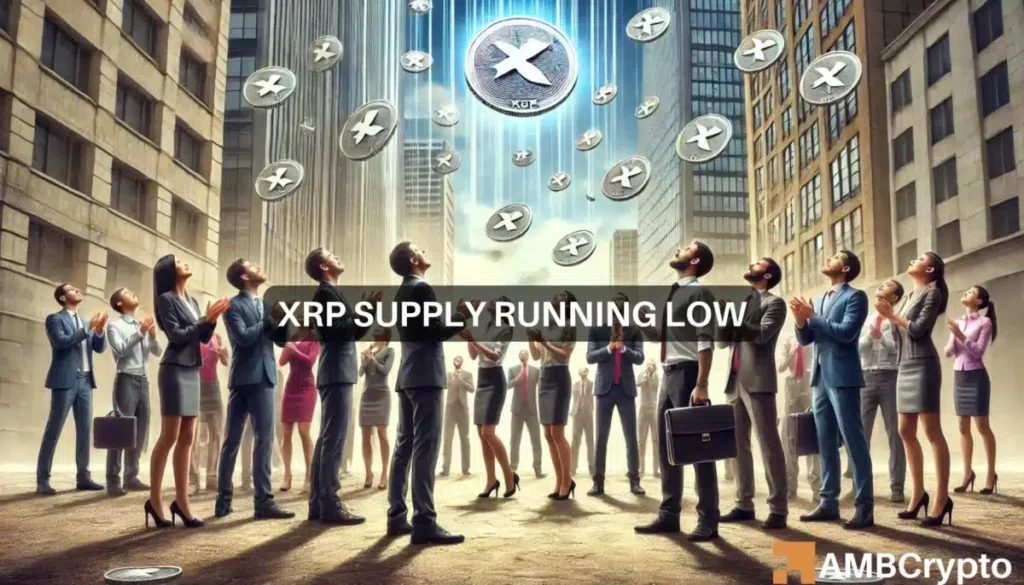 Is XRP supply running low? Here’s what it means for retail investors