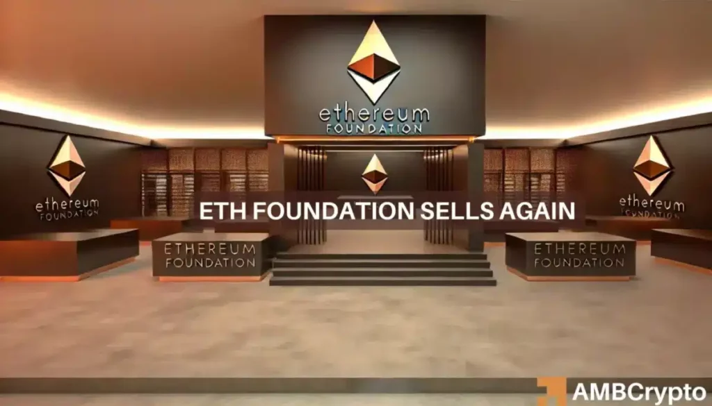 Assessing the market reaction after Ethereum Foundation’s 1000 ETH sale