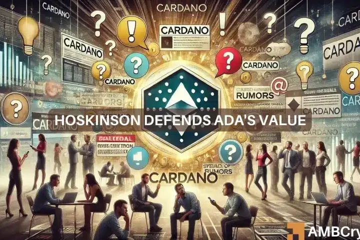 Cardano’s Hoskinson debunks ADA rumors, but price fluctuates