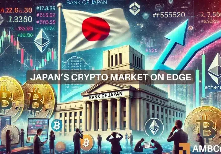 Japan’s crypto market on edge: BOJ rate hike fears spark concerns