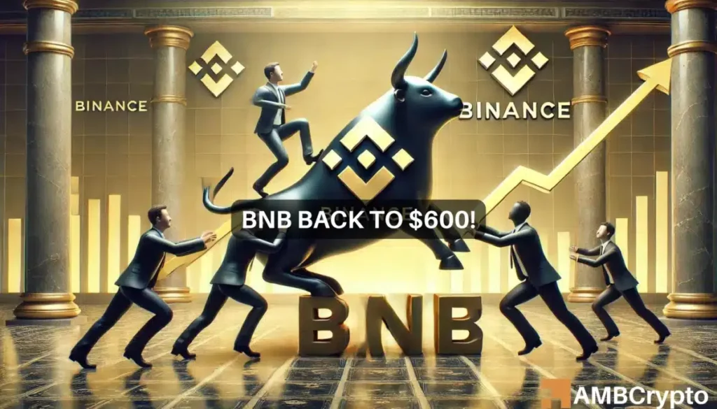 Will BNB finally break the 0 barrier as CZ returns this week?