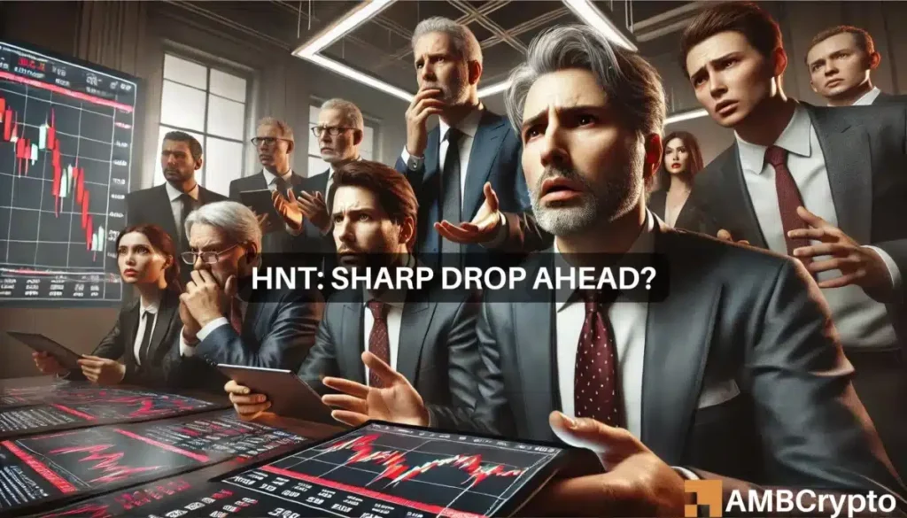 Helium’s bearish reversal – Why HNT could drop below 