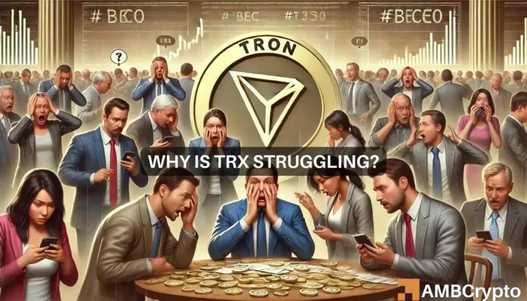 Analyzing Tron’s network growth – A bearish sign for TRX?