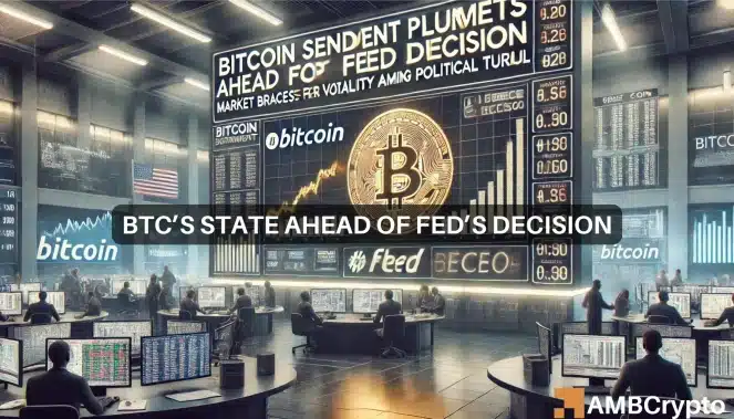 Bitcoin faces uncertainty as FED decision looms: What to expect?