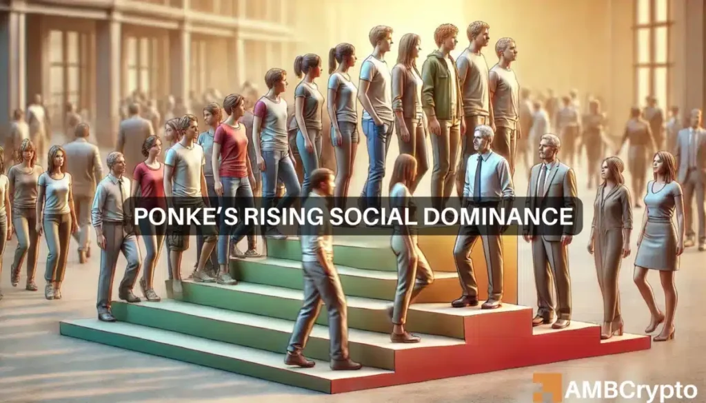 PONKE memecoin’s social dominance surge: Enough to boost prices?