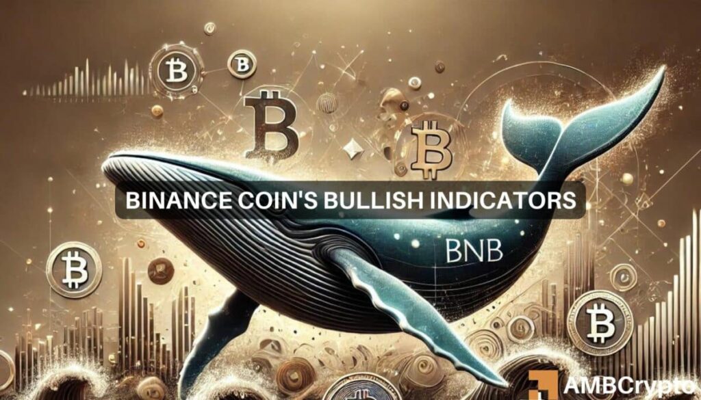 BNB eyes 5 as key indicator signals bullish crossover