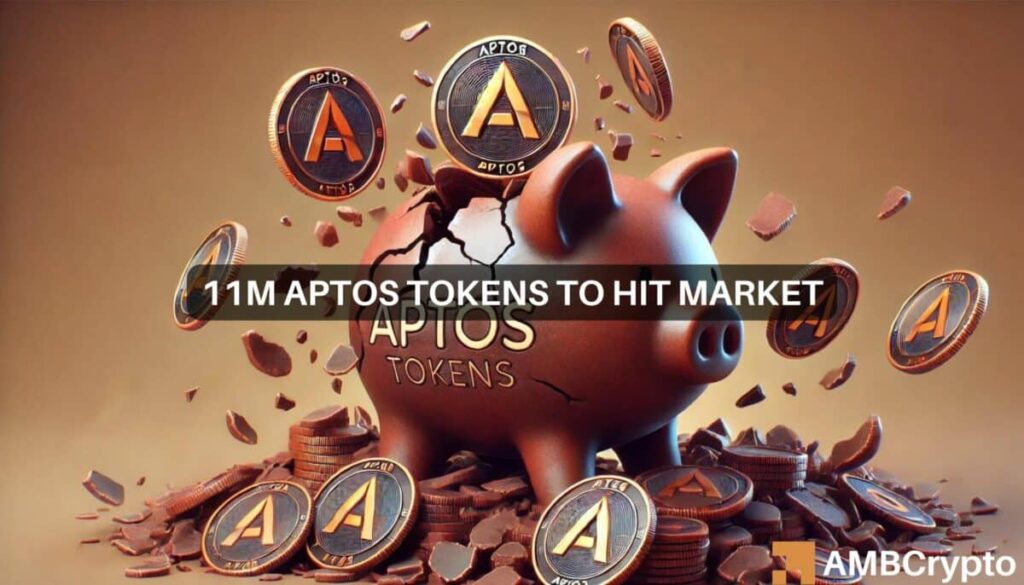 Aptos braces for 11M token unlock: Will APT survive the surge in supply?