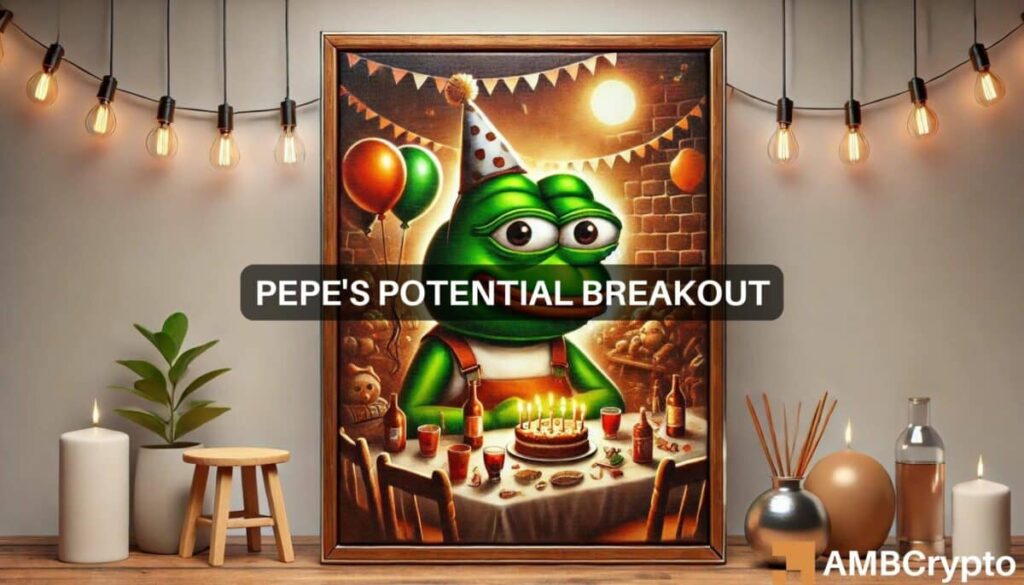 PEPE eyes breakout as adoption and whale activity rises