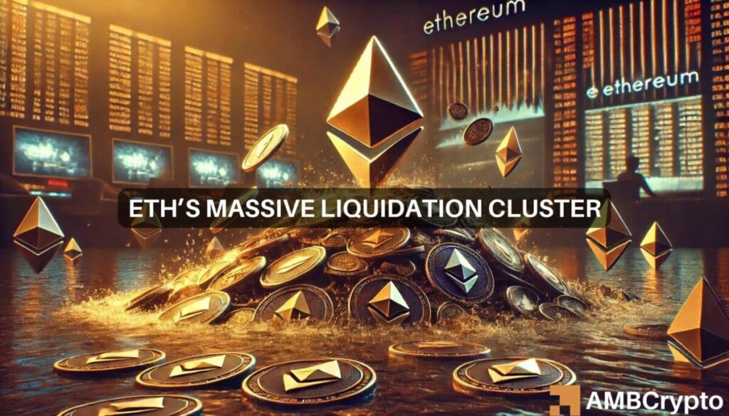 Ethereum: 0M ETH liquidation looms as price nears key resistance